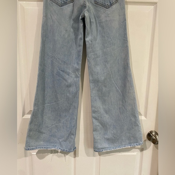 MOTHER The Fly Cut Tomcat Roller Jeans In Reap What You Sow Wash Size 24 Grunge - Picture 13 of 16